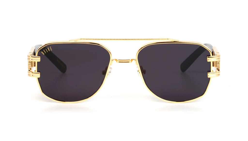 9FIVE Royals Black & Gold Sunglasses