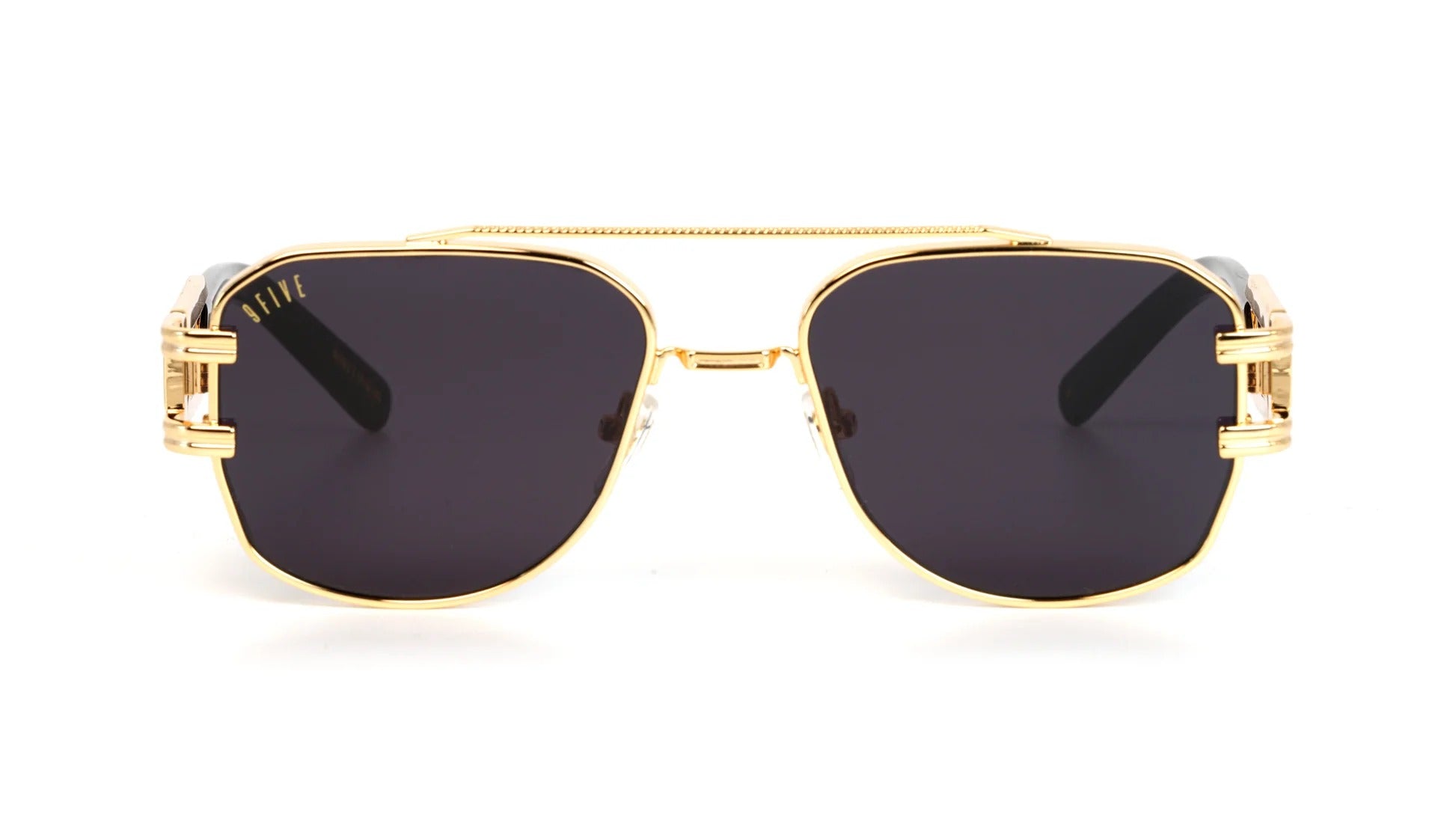 9FIVE Royals Black & Gold Sunglasses
