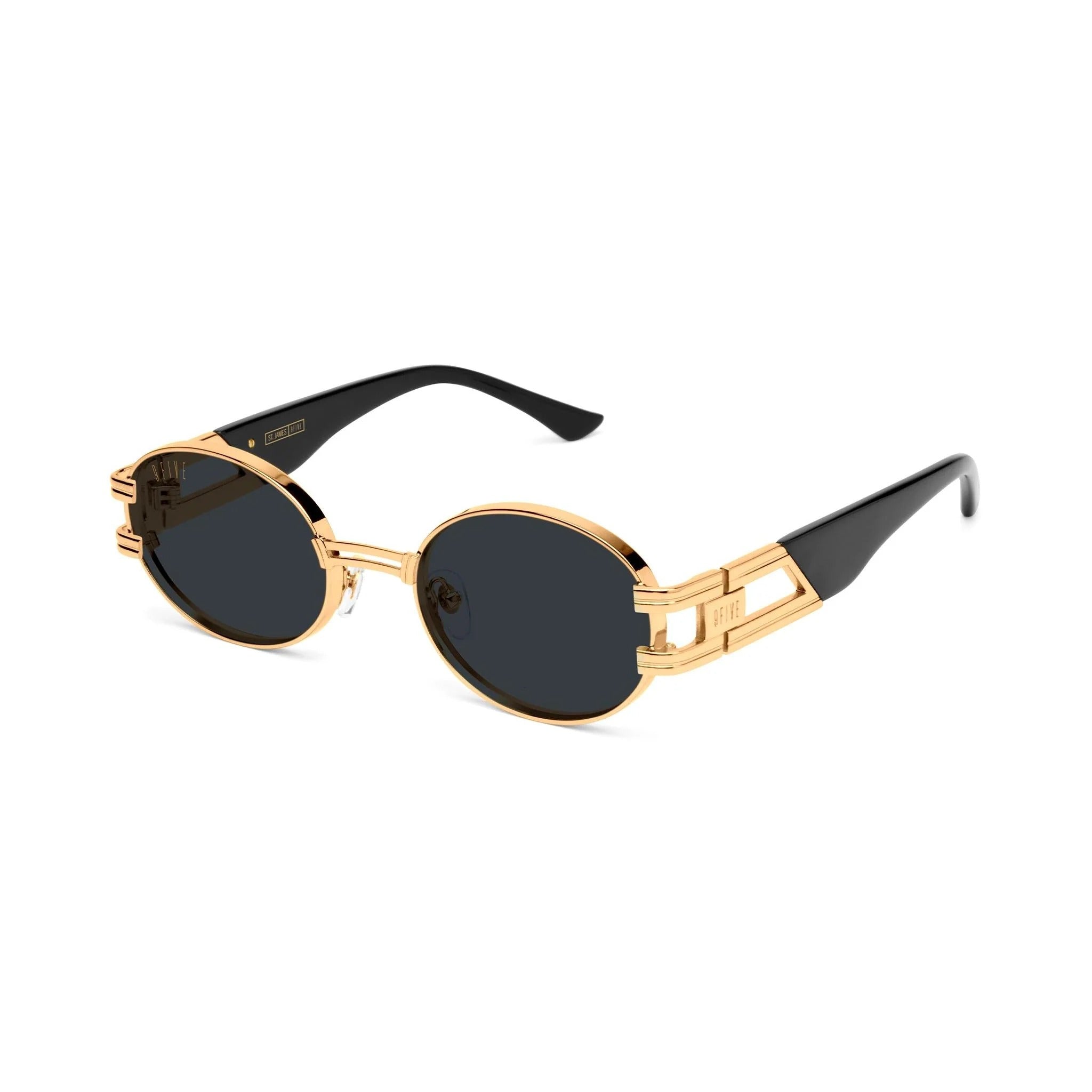 9FIVE St. James Black & 24K Gold